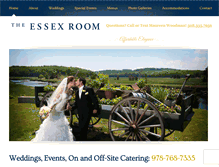 Tablet Screenshot of essexroom.com